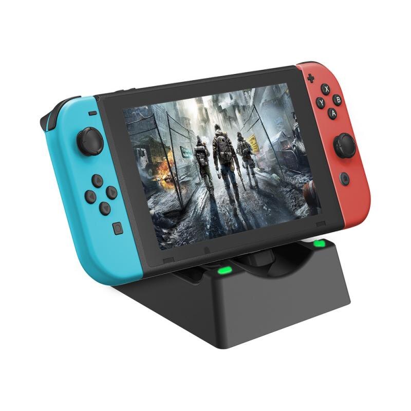 Đế Sạc Bộ Điều Khiển Đế Sạc Cho Nintendo Switch OLED Ghế Sạc NS Switch Máy Chủ Sạc Nhanh Phụ Kiện Tay Cầm Joycon Lite