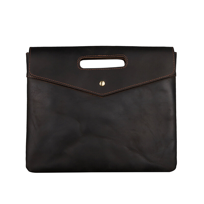 Smart King Genuine Cow Leather For Men Messenger Bag Retro Business Briefcase Crazy Horse Leather Handbag