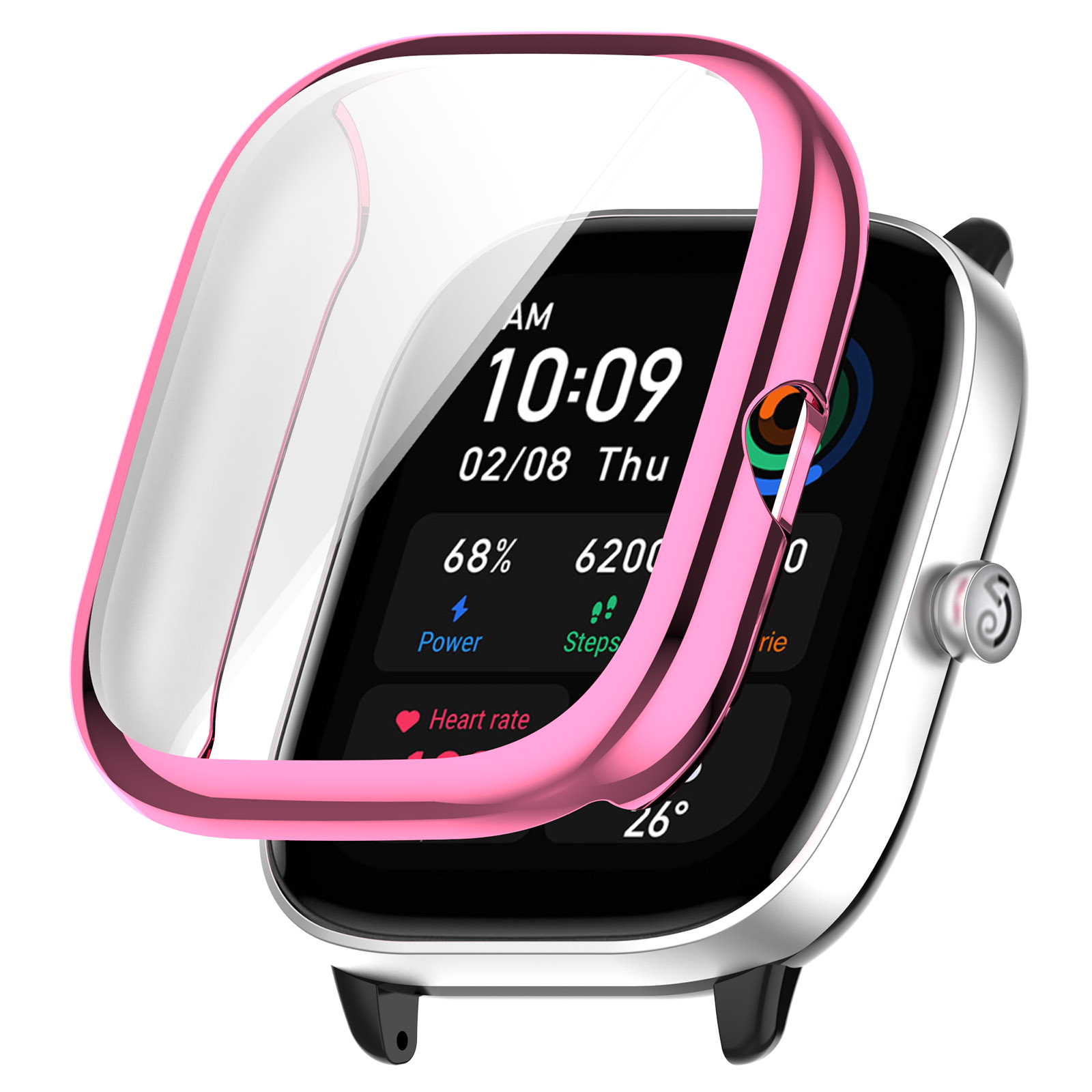 TPU mạ điện trường hợp bìa bảo vệ cho Huami AMAZFIT gts4 Mini Smartwatch bảo vệ Thanh hãm xung
