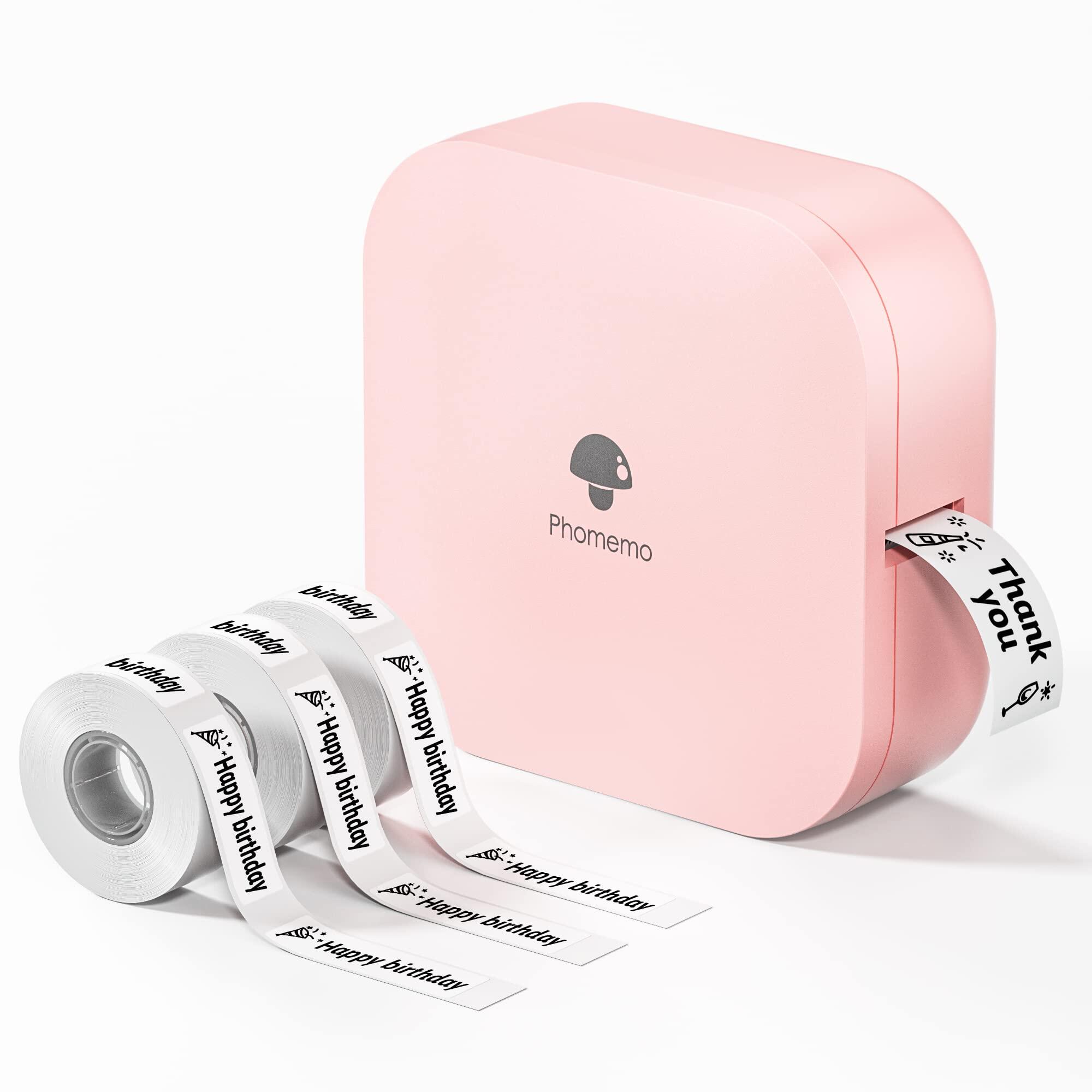 Phomemo Q30 Label Maker Machine Mini Pocket Thermal Label Printer DIY Date Sticker Wireless Label Machine Various Label Paper