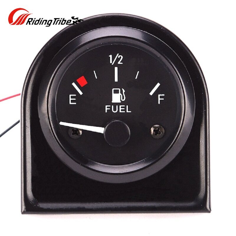 Riding Tribe Đồng Hồ Đo Mức Nhiên Liệu Thông Dụng 52Mm Có Đèn Nền Led Đồng