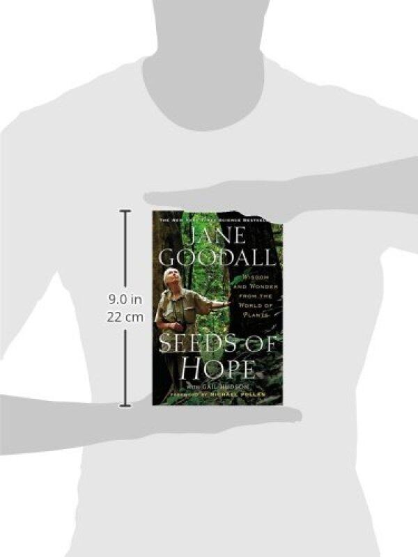 BORDERS Seeds of Hope: Wisdom and Wonder from the World of Plants Paperback by Jane Goodall (Author), Gail Hudson (Author), Michael Pollan (Introduction) Malaysia