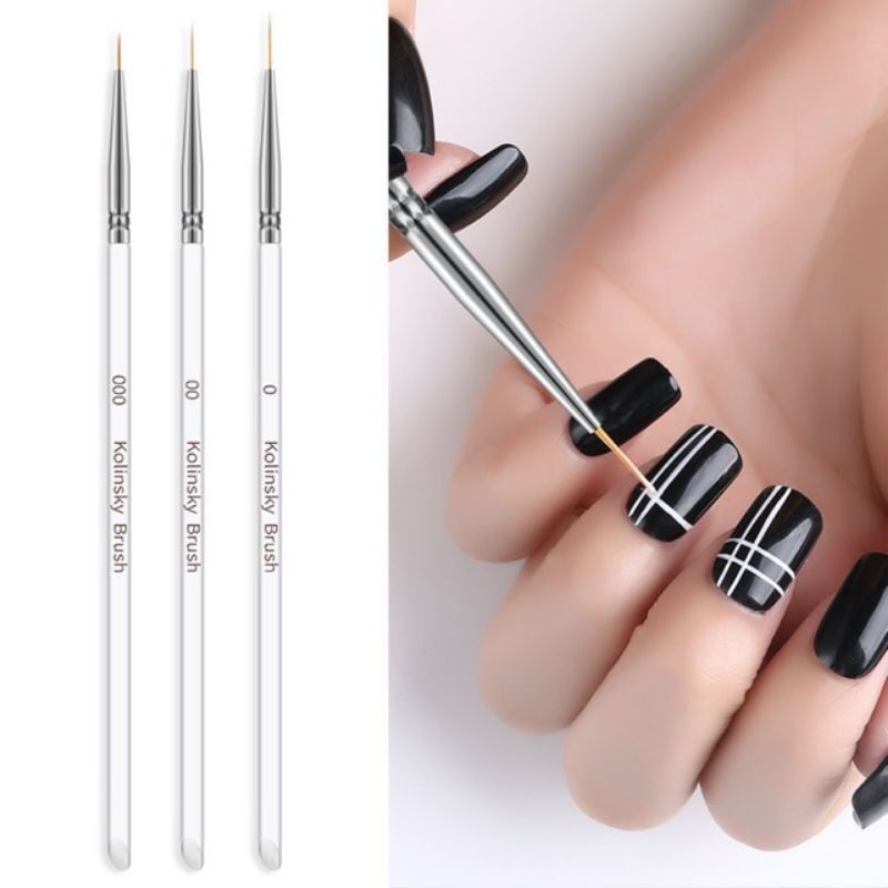 bộ cọ râu 3 cây loại tốt