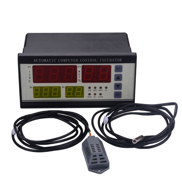 YIERYI XM-18 Digital Automatic Small Egg Incubator Thermostat Controller with Temperature Humidity Sensor for Farming