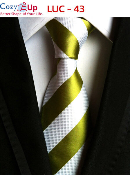Cozy Up Classic 8cm Tie Men Business Wedding Party Jacquard Polyester Fiber