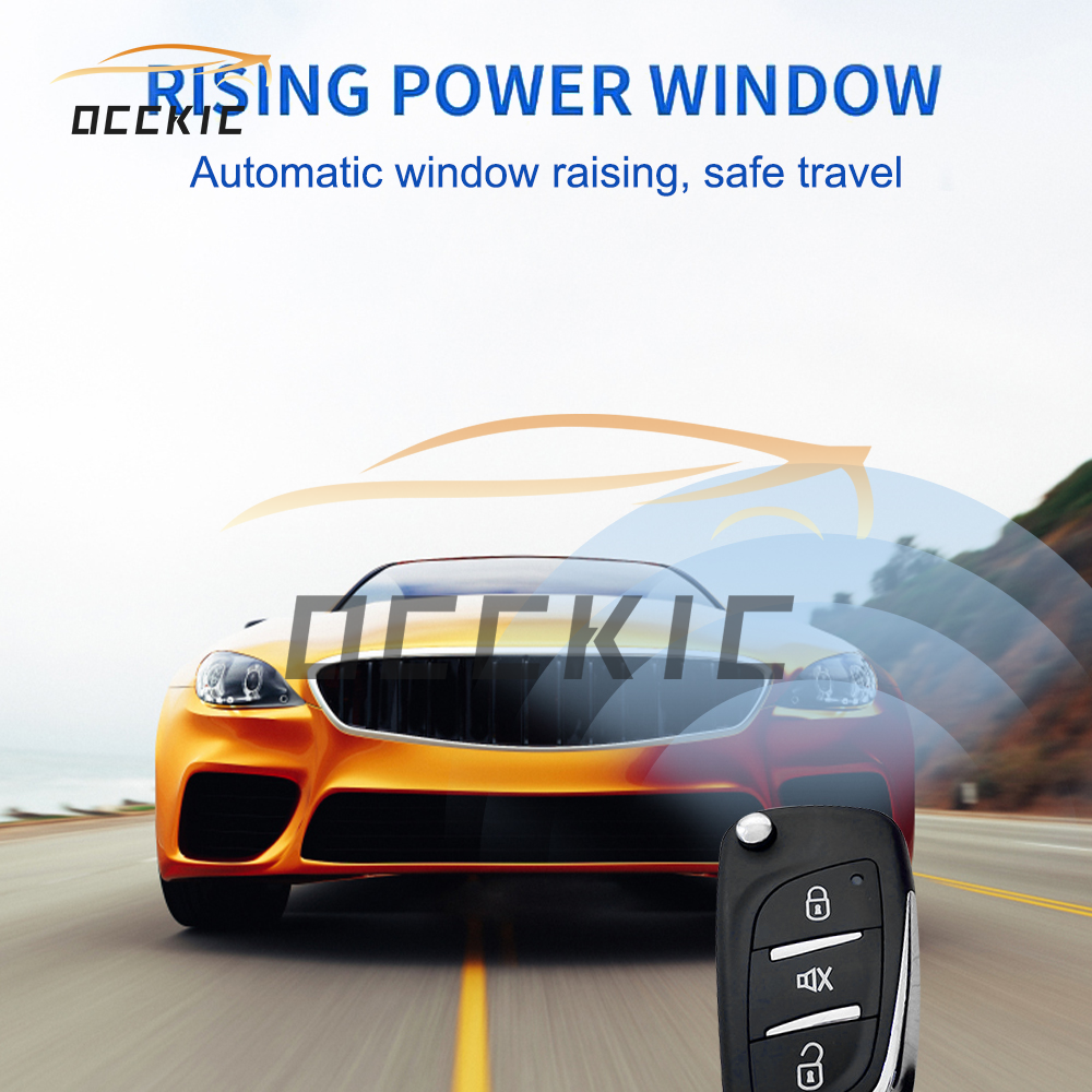 occkic Central lock remote control key for car alarm automatic lock smart door universal centralized unit window energy trunk release