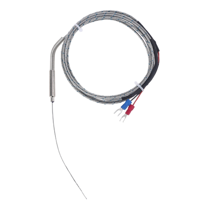 Đầu dò cặp nhiệt điện loại k cảm biến nhiệt độ 2 dây 1mm x 100mm, 1m 2 thiết bị đầu cuối