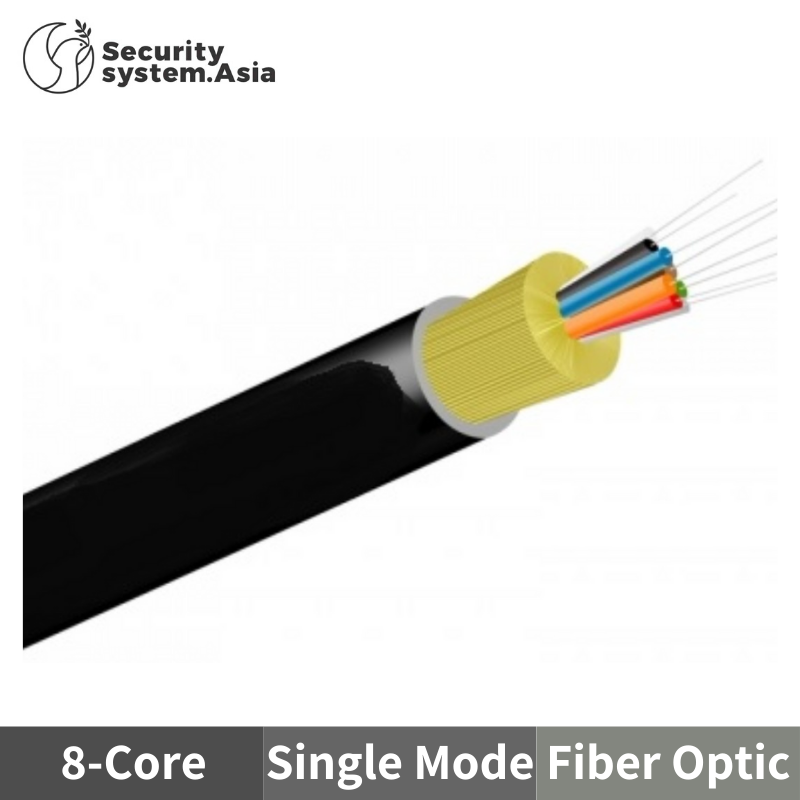 OUTDOOR 8-CORE FIBER OPTIC SINGLE MODE CABLE | Lazada