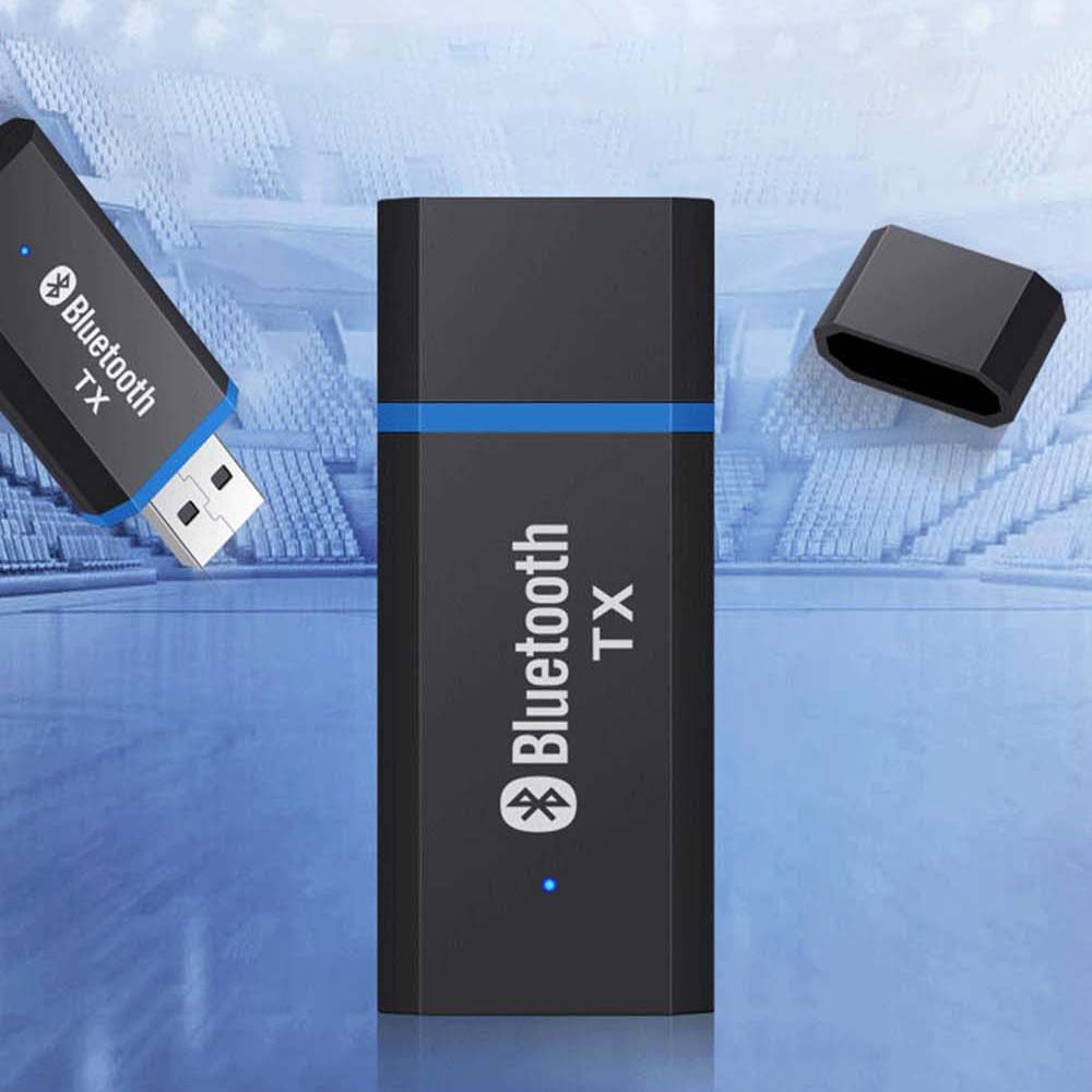 Bộ Phát Âm Thanh JTKE USB Bluetooth 5.0 + EDR, Cho Trình Điều Khiển T V PC- Bộ Phát Dongle Âm Thanh USB Miễn Phí Bộ Chuyển Đổi Không Dây AUX 3.5MM 3.5
