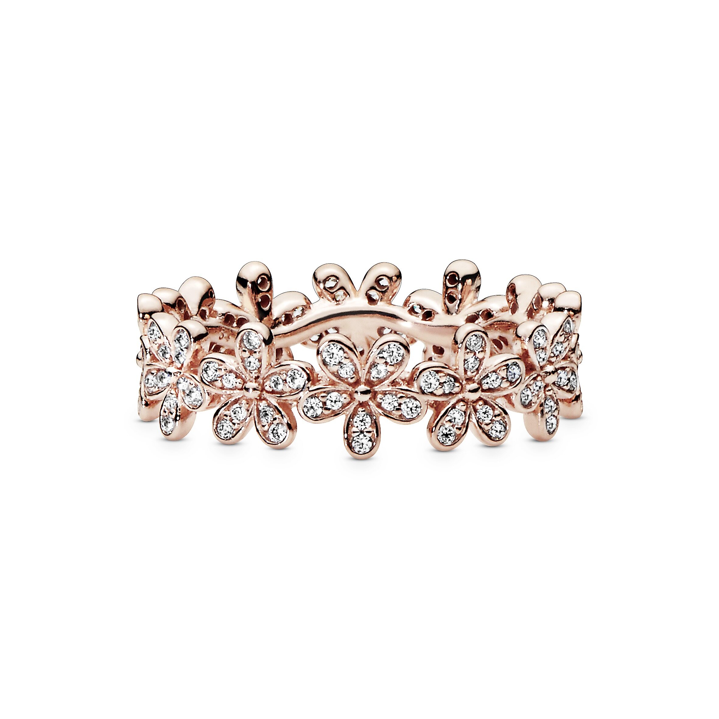 2021 Original Pandoras Rose Daisy Flower Ring