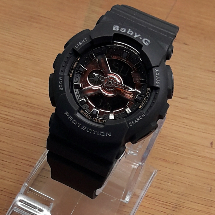 baby g rose gold