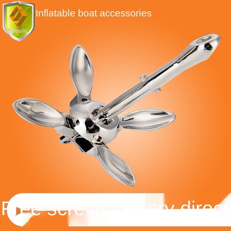 High Grade 316 Stainless Steel Folding Anchor Size More Yacht Boat 
