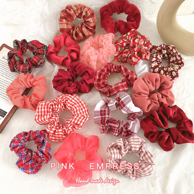 Korean Style Stretch Silk Fabric Hair Bands