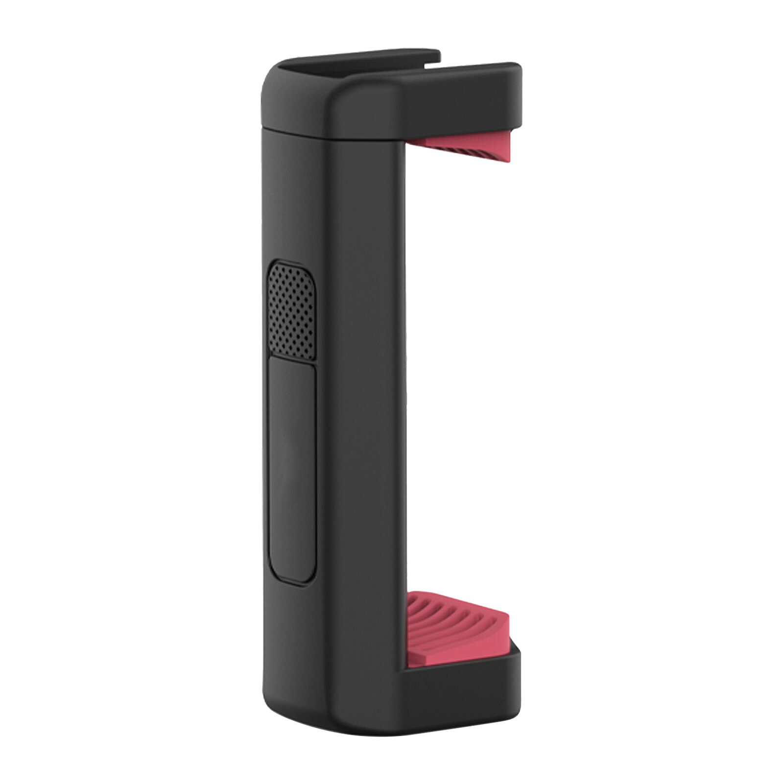 Mini Vlog Live Streaming Smartphone Clip Adjustable Phone Holder with Cold Shoe Mount 1/4 Inch Screw Hole for 55-90mm Width Smartphones for Tripod Microphone LED Light