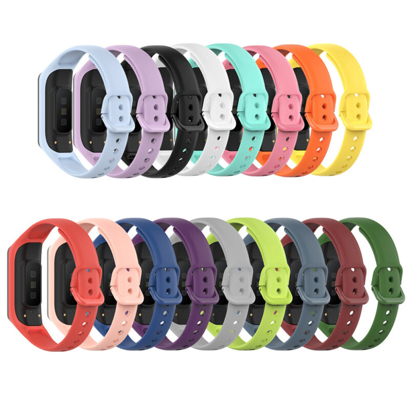 🔥 Nóng bán Galaxy Fit2 R220 Dây Đeo Đồng Hồ Thay Thế Dây Đeo Silicone Mềm Thoải Mái Chống Mồ Hôi Tương Thích Cho Samsung