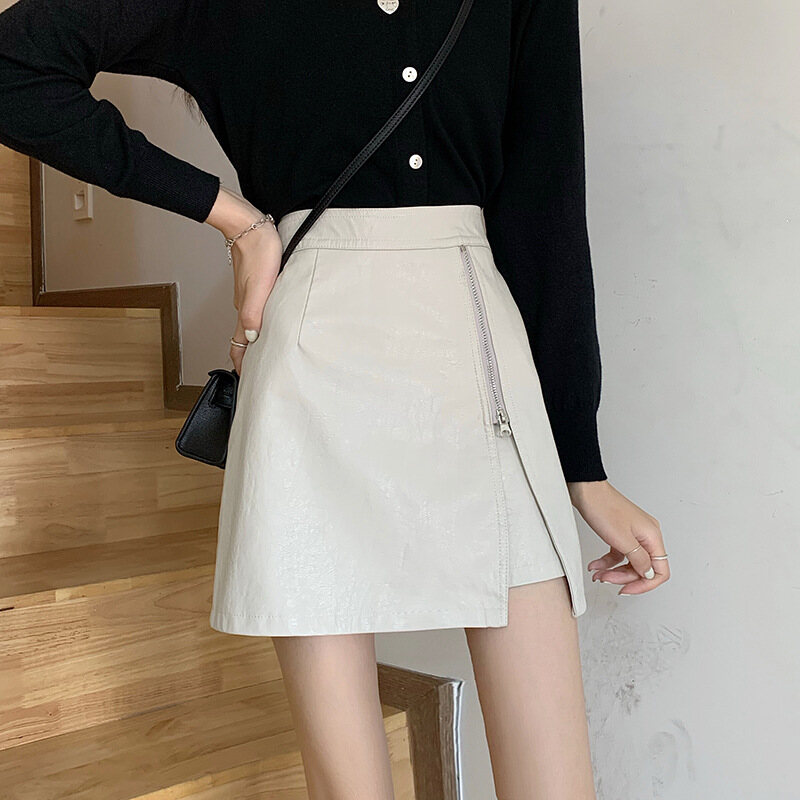 Women's Spring and Autumn Slim A-line Skirt