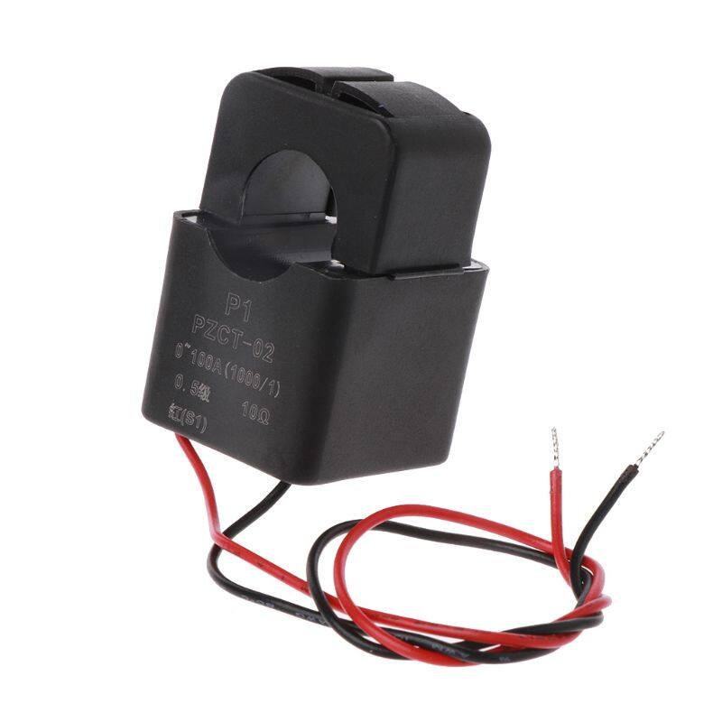 Mô-đun Đồng Hồ Vạn Năng Điện Áp Dòng Điện PZEM-004T 80-260V 100A + Máy Biến Áp Lõi Chia