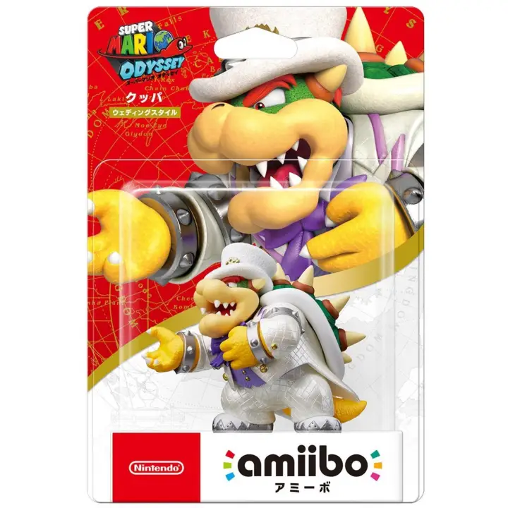 Bowser Wedding Outfit Amiibo For Nintendo Switch Wii U 3ds Super Mario Odyssey Lazada