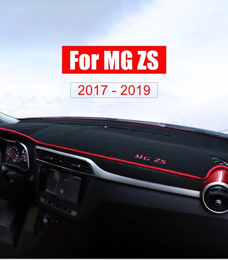 xuming For MG ZS 2017 2018 2019 Car dashboard cover Dash Mat Avoid Light Pad Instrument Platform Carpet Trim Accessories
