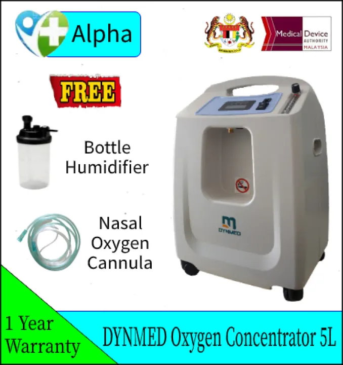 Dynmed Oxygen Concentrator 5l Lazada