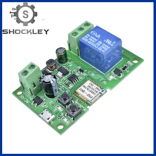 Shockley USB DC5V 12V 32V EWeLink Smart Wifi Switch Universal Relay Module 1CH Wireless Switch Timer Phone Remote Control