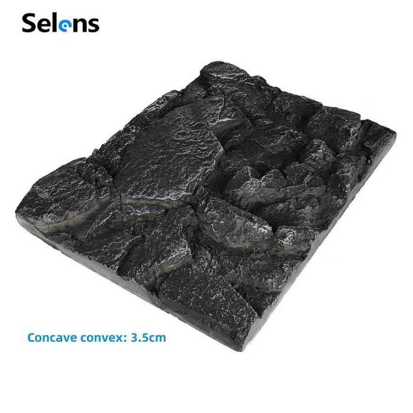 Selens Background Plate Simulation Rock Plate Environmental Protection Waterproof 3D  Dimensional Creative Shooting Props