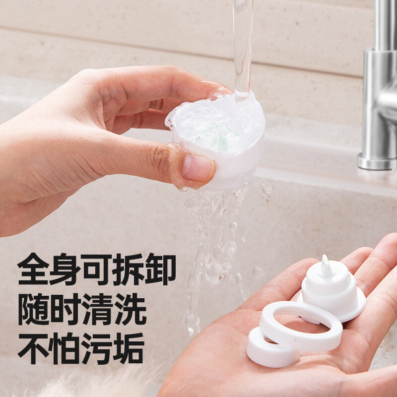 HKStorage Kệ Bàn Chải Đánh Răng Cảm Biến Kem Đánh Răng Điện Cảm Ứng Tự Động Treo Tường Đục Lỗ Phòng Tắm Bóp Kem Đánh Răng Người Lười