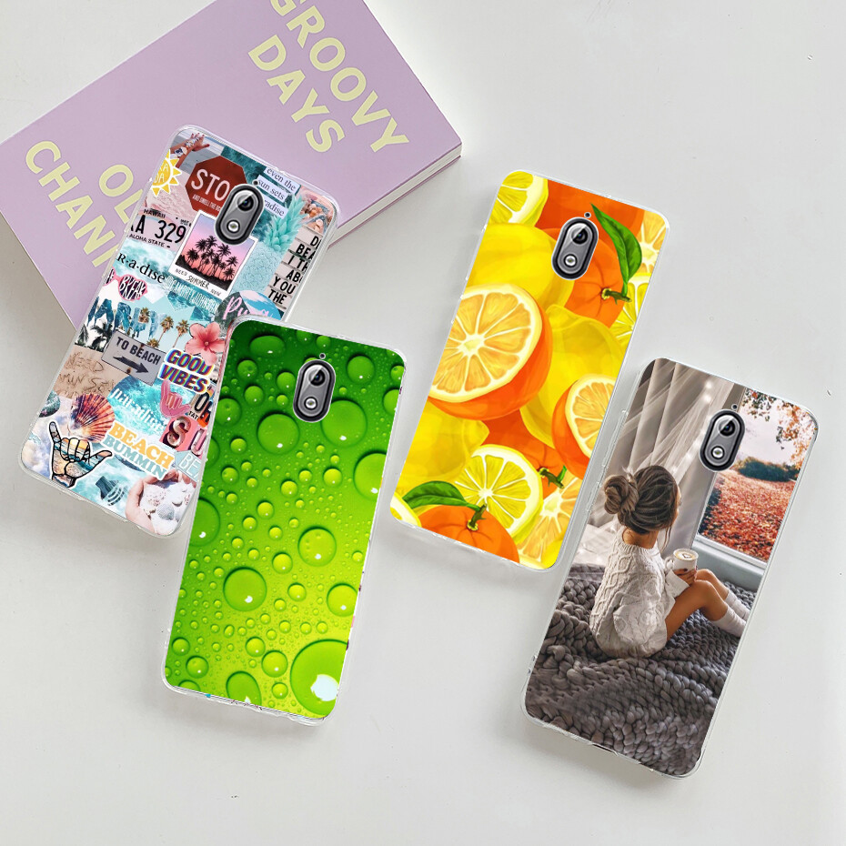 Ốp điện thoại tpu mềm, dành cho nokia 3.1 nokia 3 2018 ốp ta-1063 ta-1057 5.2 inch ốp lưng silicon mềm