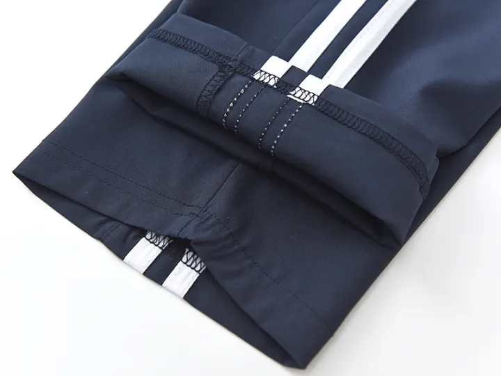 boys white track pants