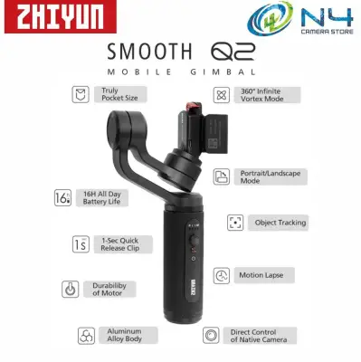 (New Arrival) Zhiyun Smooth Q2 Pocket Size 360° for Smartphone Filmmakers