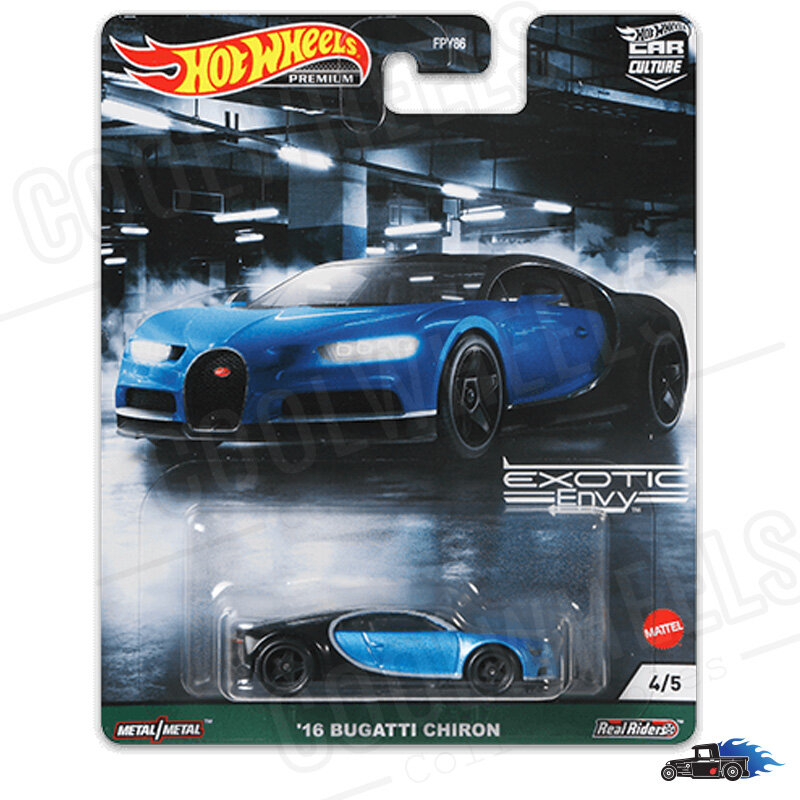 Hot Wheels Premium 2021 Car Culture Exotic Envy '16 Bugatti