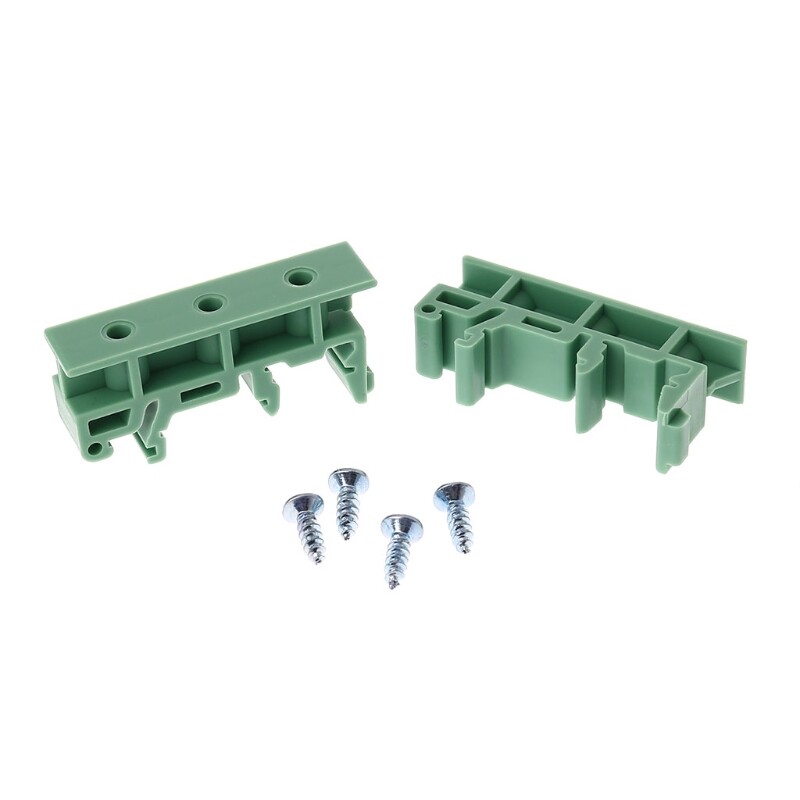 PCB 35mm DIN Rail Mounting Adapter Circuit Board Bracket Holder for Carrier Clip