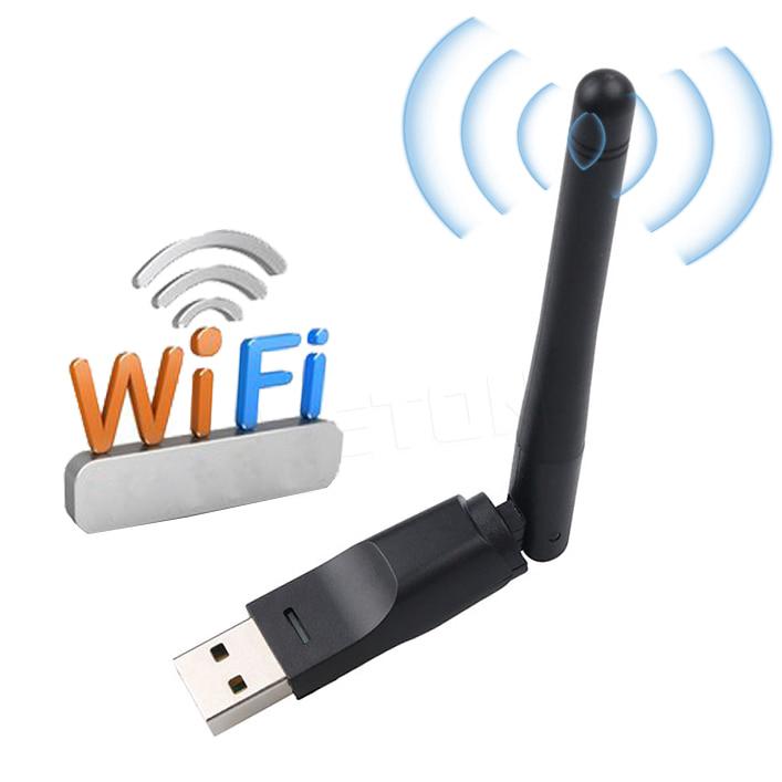 KEBIDU Bộ Chuyển Đổi USB Không Dây WiFi Bộ Chuyển Đổi Mạng USB 150 2.0 Mbps Bộ Chuyển Đổi Mạng LAN 802.11 B/G/N Bộ Thu Dongle Wi-fi Với Ăng Ten Xoay Được Cho Máy Tính Xách Tay Máy Vi Tính