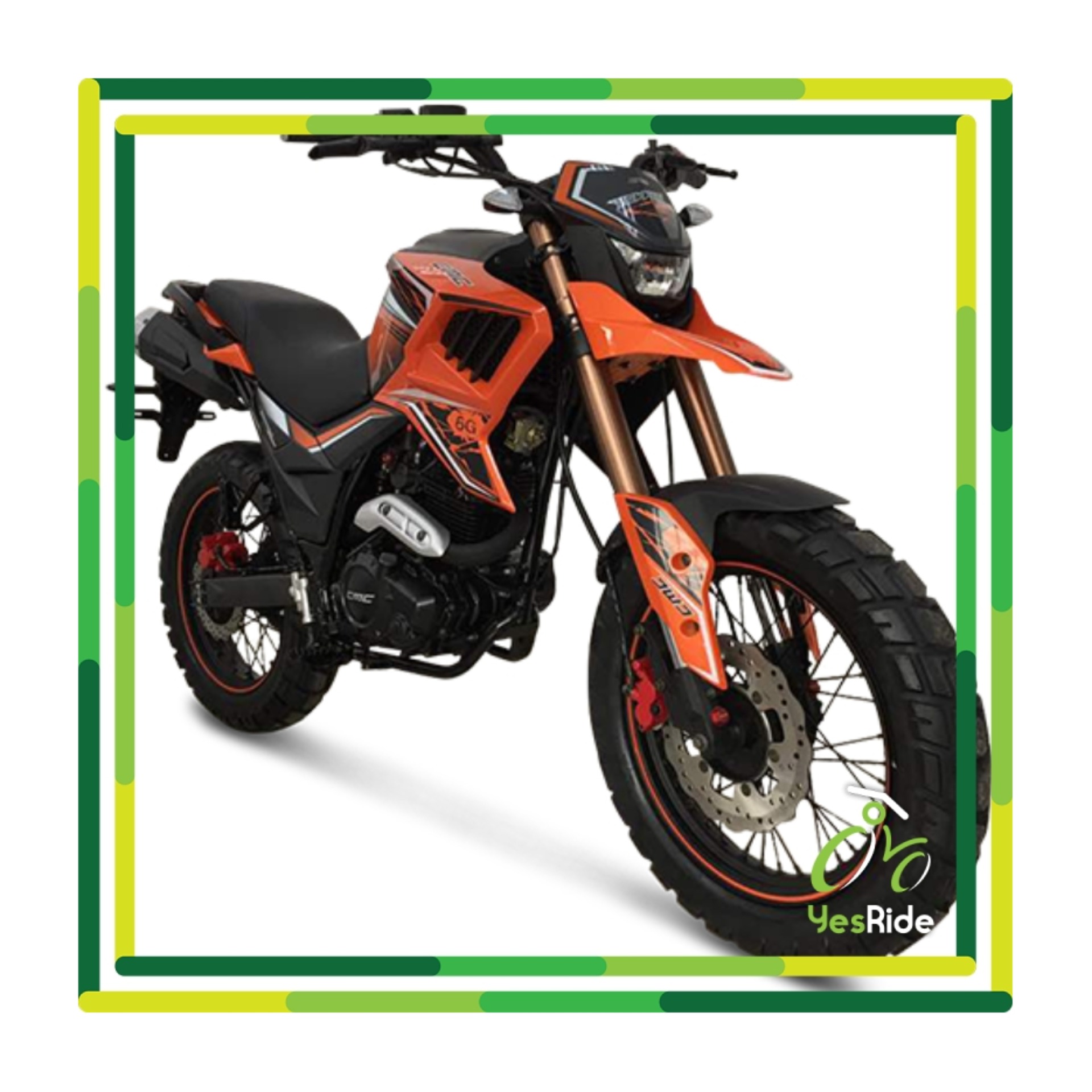 Cmc Tekken 250 Orange Lazada