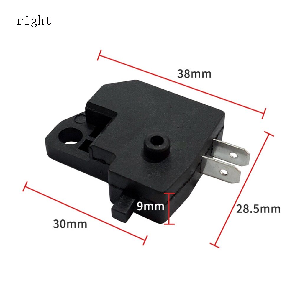 Xps Universal Motorcycle Brake Light Switch Right/Left Front Brake Stop Light Switch Press Button - Motorcycle Spare Parts