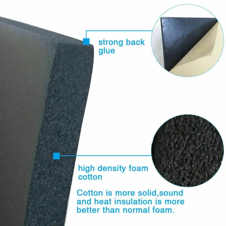 Car Soundproof Sound Proof Door Deadener Insulation Heat Shield