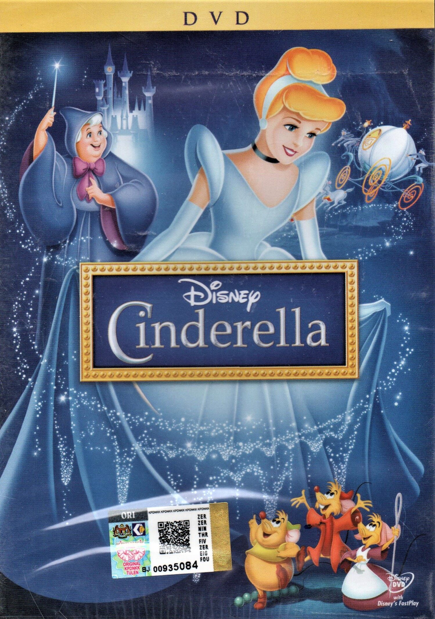 Disney Cartoon DVD CINDERELLA | Lazada