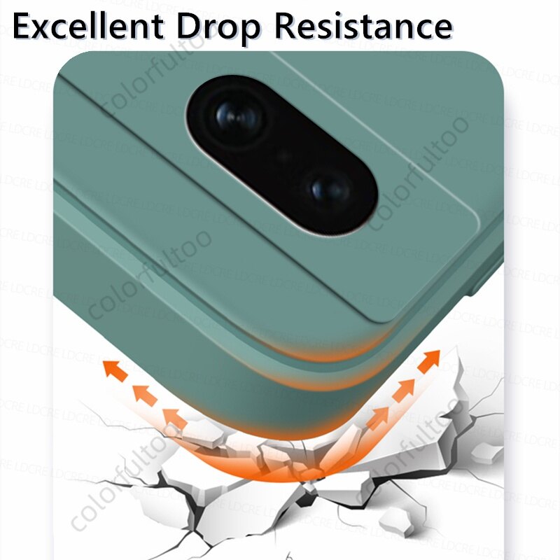 Ốp lưng cho Google Pixel 7A 6A 6 7 Pro 7pro 6pro 7 A pixel7a pixel6a pixel7 5g Ốp điện thoại Silicone lỏng vuông ốp lưng ốp mềm bảo vệ máy ảnh chống sốc cho cặp đôi