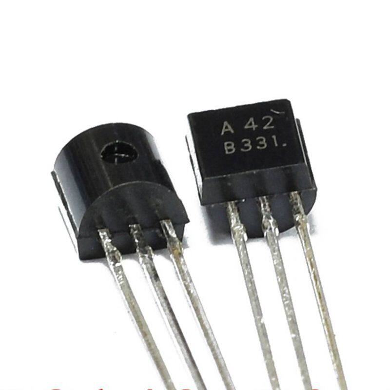 50pcs mpsa42 a42 0.5a 300v npn to-92 transistors