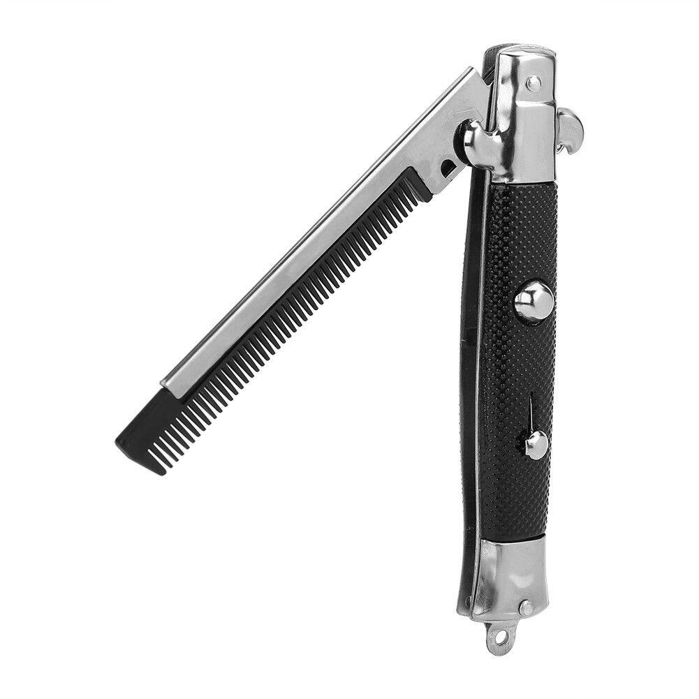 Lược bỏ túi có nút bấm tiện dụng, có thể gập lại giả làm đạo cụ ma thuật microgood - INTL