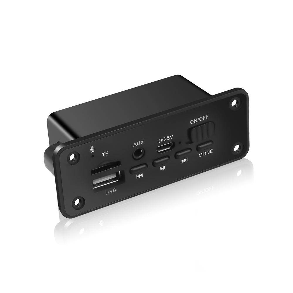 Kebeteme [Bộ Khuếch Đại 6W + BT 5.0 + Ghi Âm] Máy Nghe Nhạc MP3 DC 5V Bảng Giải Mã WMA Bluetooth Không Dây Mô-đun Âm Thanh Bộ Thu FM Radio TF USB Đầu Vào Âm Thanh AUX DC 5V Cho Âm Thanh Gia Đình Xe Hơi