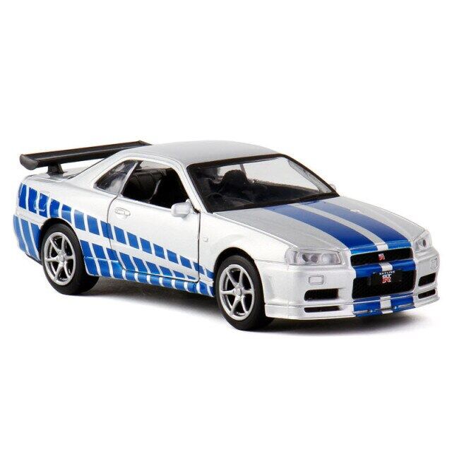 nissan skyline gtr r34 toy car