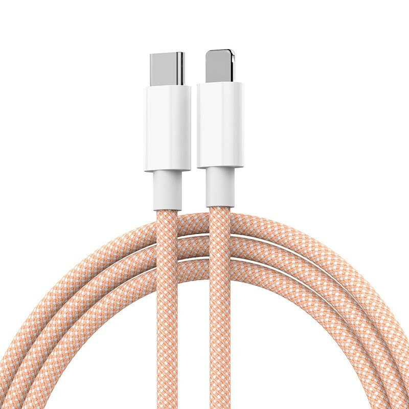 Pd 20w fast charging cable compatible with iphone type c to 8-pin charger cable compatible with iphone 13 pro max usb c data wire cord 1m