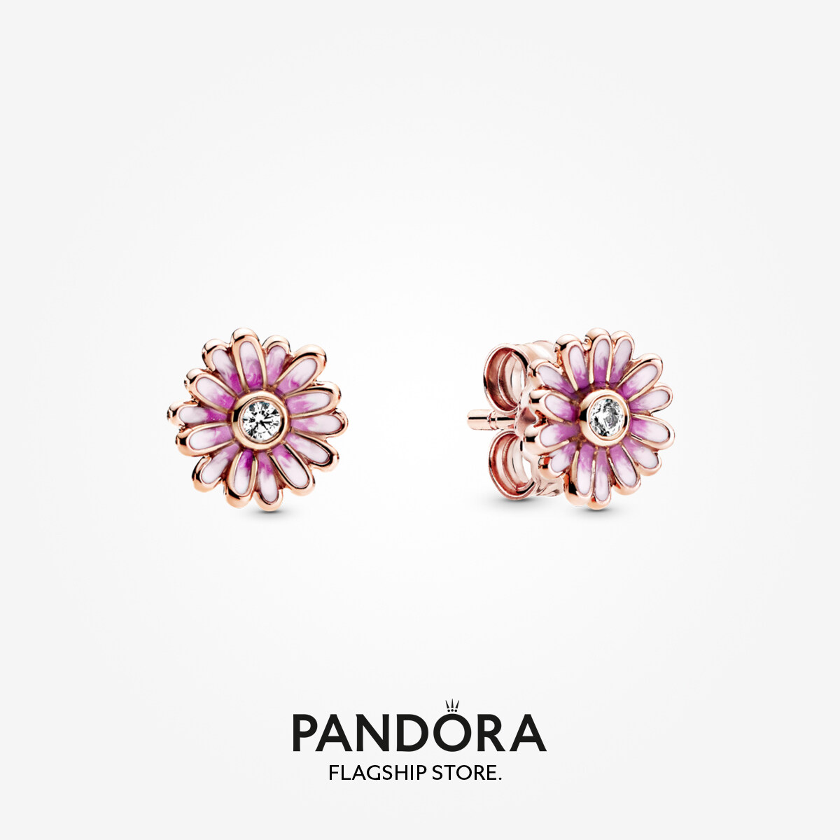 pandora daisy earrings rose gold