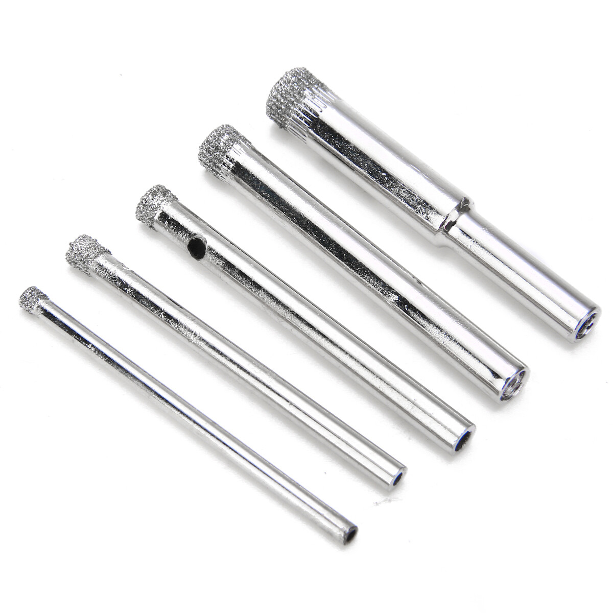 BOKALI 10pcs/set 3-50mm Diamond Tool Drill Bit Hole Saw Glass Ceramic Marble Tile