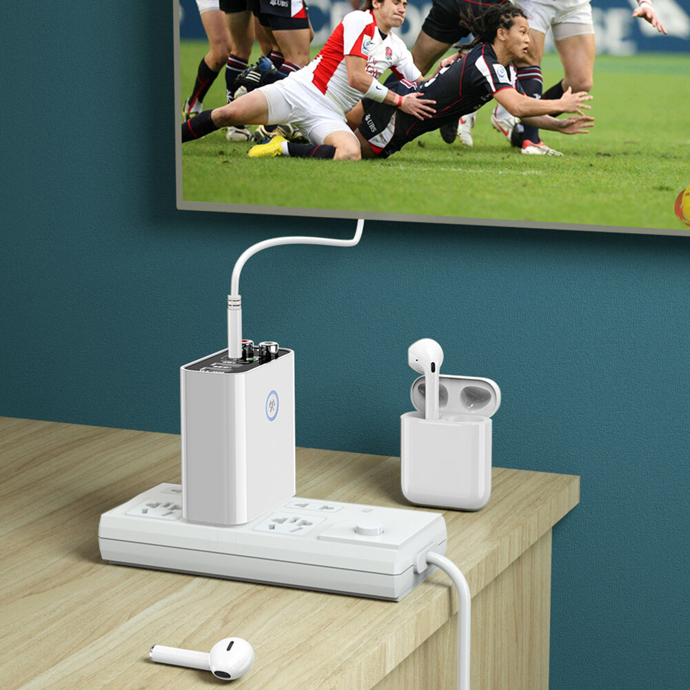 K16-remote Control Version 2-in-1 Bluetooth-compatible 5.0 Adapter 3.5mm Wireless Audio Receiver Transmitter App Control Usb Charger