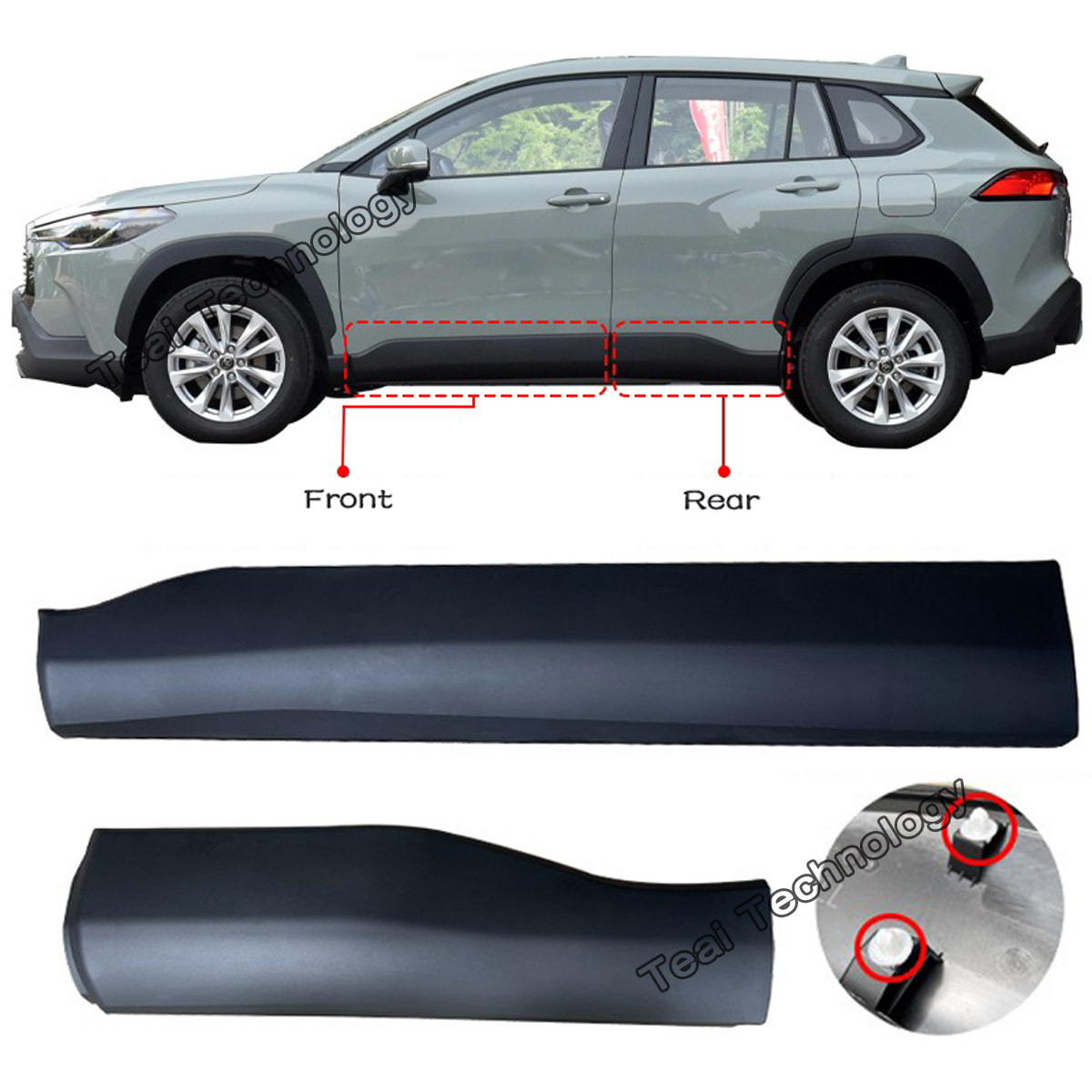 Passenger Side Front Fender Liner For Toyota Corolla Cross 2022-2023 | CAPA Certified | Direct Fit