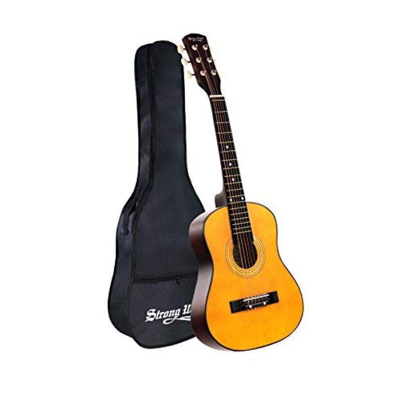 30 Inch Acoustic Guitar, Mini Guitars Instrument Beginner Kit For Kids/Beginners/Child With Gig Bag Natural Guitar(1/2 Size) Malaysia