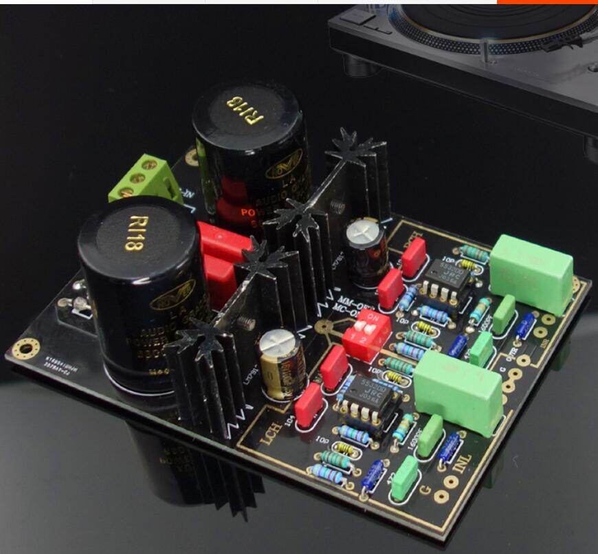 Hi-Fi Germany DUAL Phono Turntable Preamp Moving Magnet MM / MCLP Vinyl Preamplifier Board