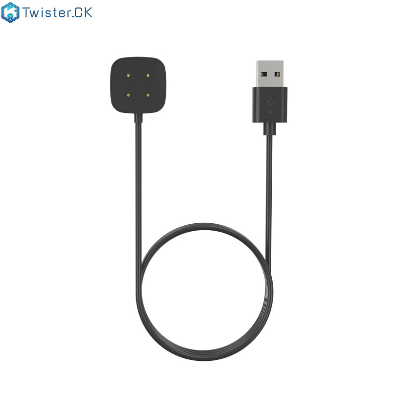 Bộ Chuyển Đổi Đế Sạc Đồng Hồ Thông Minh Cáp Sạc Usb Từ Tính Dây Nguồn Tương Thích Cho Fitbit Versa 4/3 Sense 2/1
